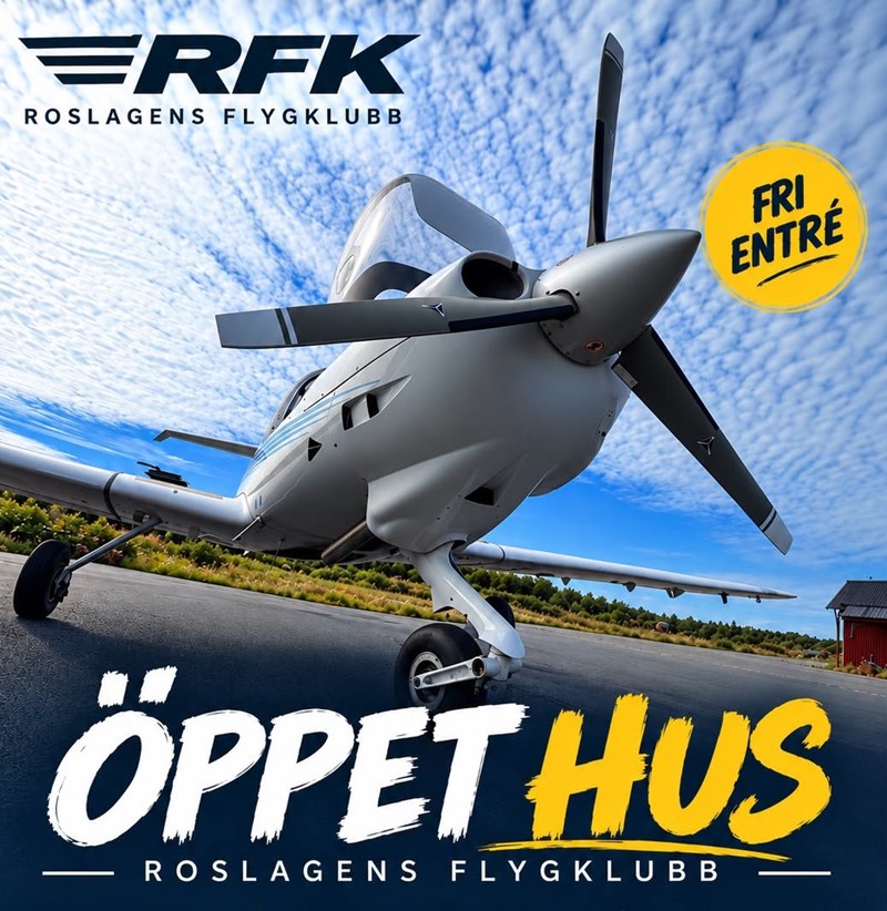 Öppet hus på Roslagens Flygklubb
