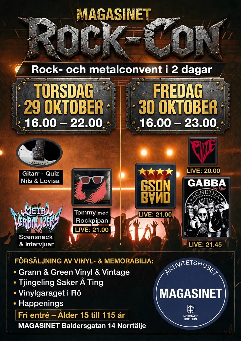 Magasinet Rock-Con (Dag 2)