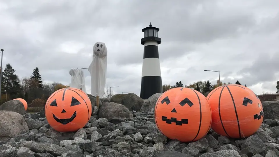 Halloween för barn på Drivis Deli Ljusterö